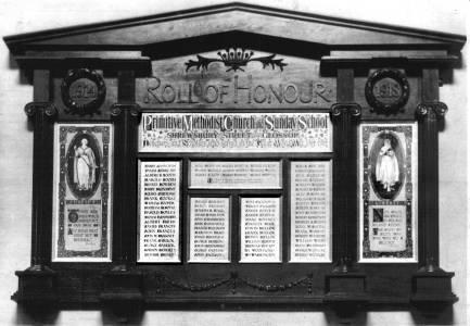 Shrewsbury Street Methodist Church Memorial
