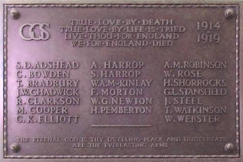 Grammar School Memorial