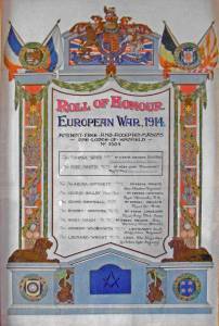 Hadfield Masonic Lodge Memorial