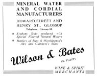 Wilson & Bates advertisement