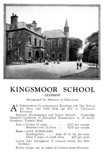 Kingsmoor advertisement