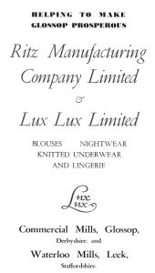 Ritz & Lux Lux advertisement