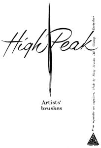 High Peak Brushes advertisement