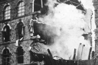 Panhouse explosion aftermath