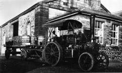 Tiger tractor at Glossop Station, 1944