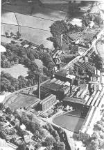 Aerial view of Turnlee Mills