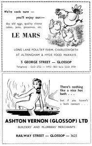 Le Mars and Ashton Vernon advertisements