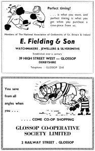 Fieldings and Co-op advertisements