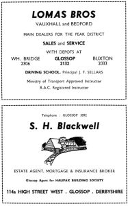 Lomas and Blackwell advertisements