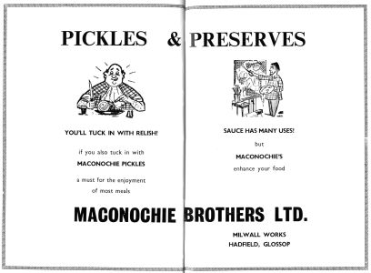Machonochie's advertisement