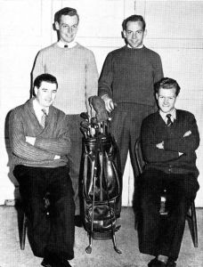 Group of players from the Glossop Golf Club