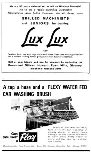 Lux Lux and Flexy Brushes advertisements