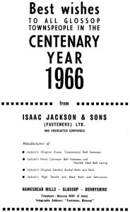 Isaac Jackson advertisement