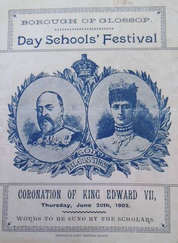 Cover of the Glossop events programme