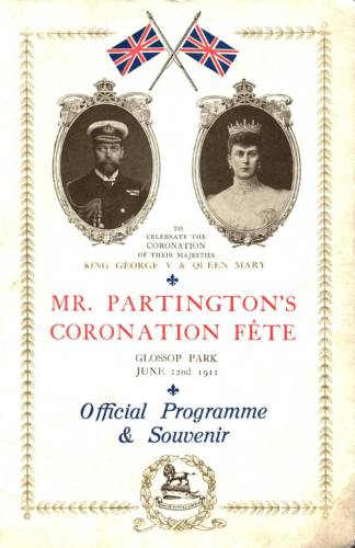 Cover of the Fete programme