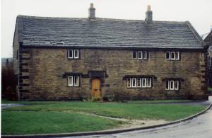 Hadfield Old Hall photographed in 1994
