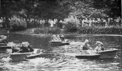 Manor Park paddle-boats