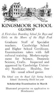 Kingsmoor advertisement