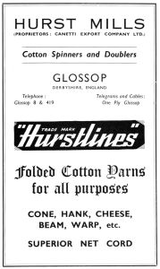 Hurst Mills advertisement