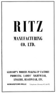Ritz advertisement