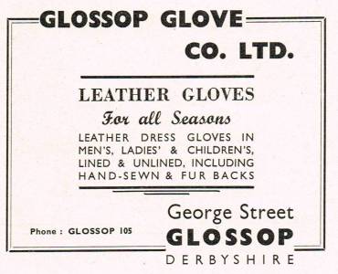 Glove company advert