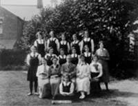 Girls Cricket Team, 1913