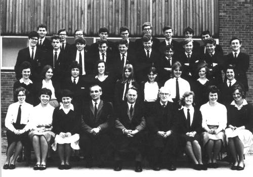 Lower VI 1963-4 with Mr Climo Mr Scott and Mr Roe