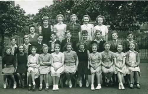 West End School Class, 1947-8