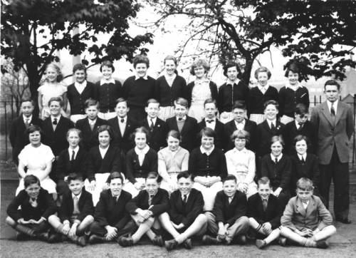 West End School, Mr Martin Bibby's Class, 1957