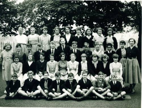 West End School, Mrs Robertson's Class, ca 1956