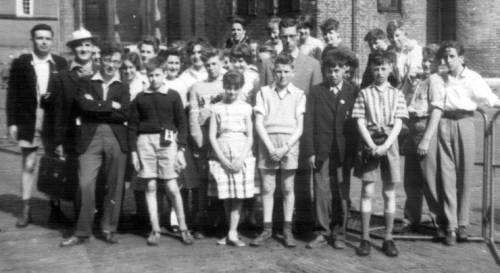 West End School, Trip to Ghent, 1958