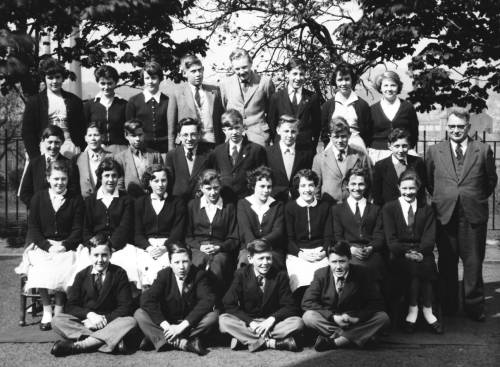 West End School, Mr Bowden's Class, 1957