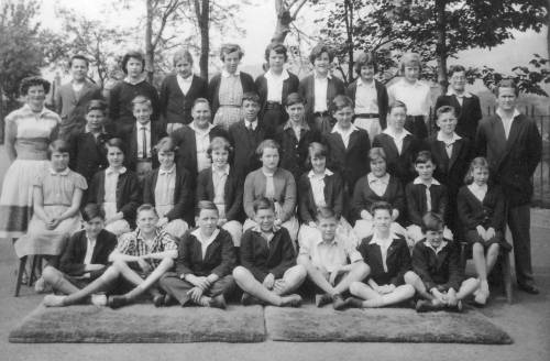 West End School, Mr Tim Wood's Class, 1959