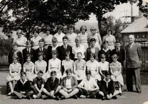 West End School, Mr Brown's class, 1962