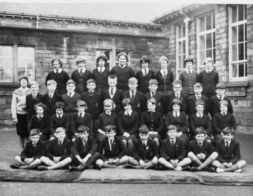 West End School, Mrs Critchlow's Class, 1963
