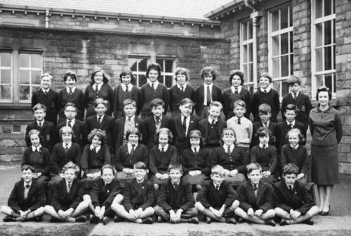 West End School, Mrs Robertson's Class, 1963