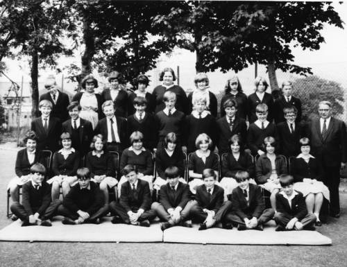 West End School, Mr Bowden's Class, 1964