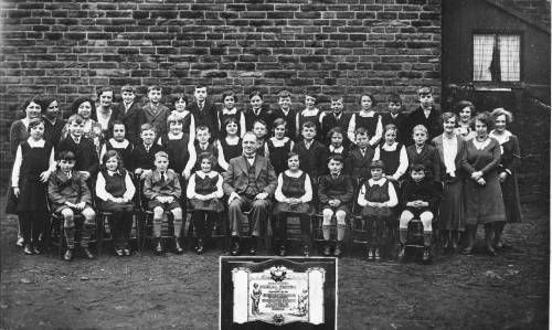 Whitfield School Choir, c1930.