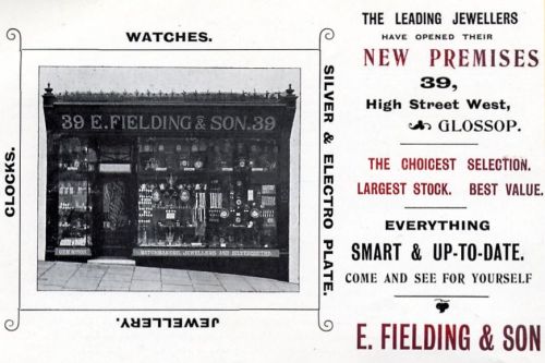 Advertisement for Fieldings 1904