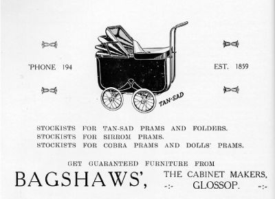 Advertisement for Bagshaw's 1928