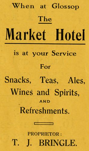 Market Hotel advert 1927