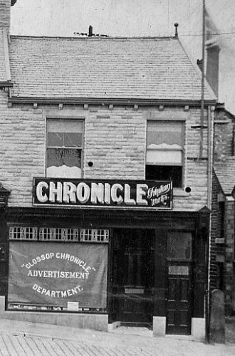 Chronicle office, 1909, Norfolk Street
