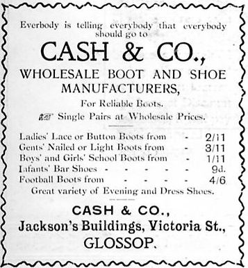 Cash & Co advertisement 1901
